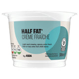 ASDA Half Fat Crème Fraîche Dairy Cream 300ml