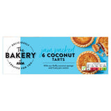 ASDA 6 Coconut Tarts with Plum and Raspberry Jam Shortcrust Pastry