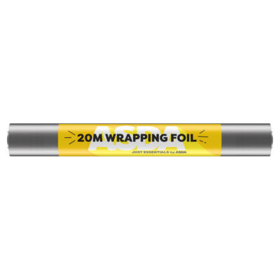 ASDA Just Essentials Wrapping Foil 20m, UK version