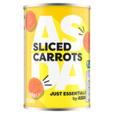 ASDA Just Essentials Sliced Carrots in Water 300g