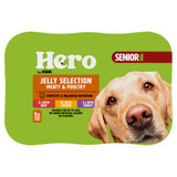 Hero Senior Dog Food Meaty & Poultry Jelly Selection Cans 6 x 400g