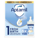 Aptamil First Infant Milk From Birth Starter Pack 6 x 70ml (420ml)