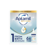 Aptamil Advanced 1 First Infant Milk 6x70 ml - British product