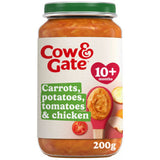 Cow & Gate Carrot Chicken Baby Food 200g - British product