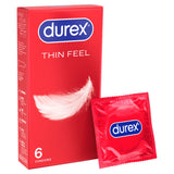 Durex Thin Feel condoms 6 pack - British product