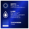 Durex Mutual Climax Regular Fit condoms 12 pack - British product