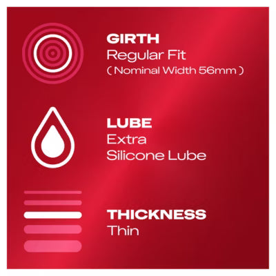 Durex Thin Feel condoms 30 count - British product