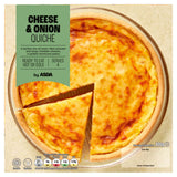 ASDA Cheese and Onion Ready to Eat Quiche 400g