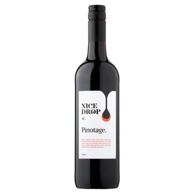 Nice Drop Pinotage Red Wine 75cl, imported from the UK