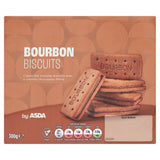 ASDA Bourbon Chocolate Cream Sandwich Biscuits 300g
