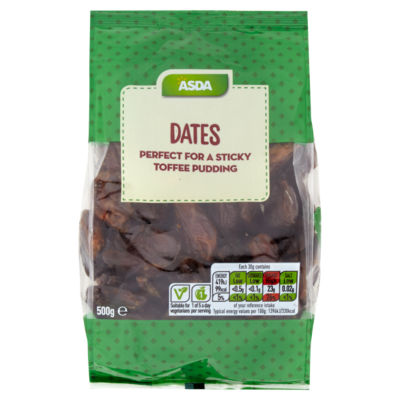 ASDA Dried Pitted Dates 500g