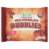 ASDA Treat Size Milk Chocolate Bubblies 150g - British product
