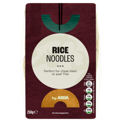 ASDA rice noodles 250g - British product