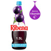 Ribena blackcurrant squash no added sugar 1.5L, imported from the UK