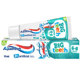 Aquafresh Kids Big Teeth Toothpaste 6-8 Years 75ml - British product