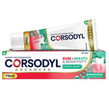 Corsodyl Gum+ Breath & Sensitivity toothpaste 75ml - British product
