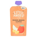 Little Angels Organic Mango, Banana & Apple 6m+ Baby Food Puree 120g