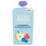 Little Angels by ASDA Strawberry, Blueberry & Apple 6m+ Organic Baby Food Puree 120g