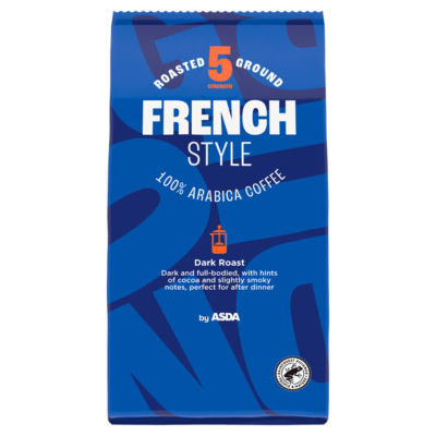 ASDA French Style Ground Coffee 227g - British product