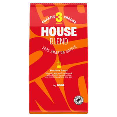 ASDA House Blend ground coffee 227g - British product