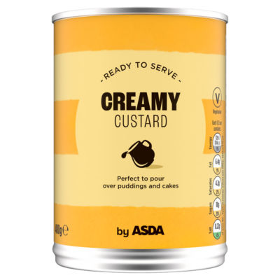 ASDA Creamy Custard Ready to Serve Custard 400g