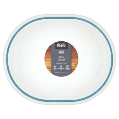 George Home glass pie dish 1.5 litre, UK version