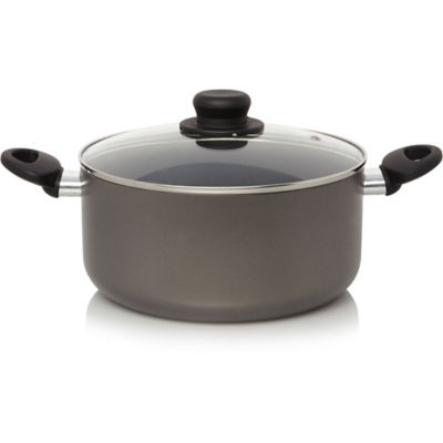 George Home Non-Stick Aluminium Stockpot with Lid Small