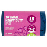 ASDA Small Heavy Duty Bin Bags 20 Pack 15 Litres