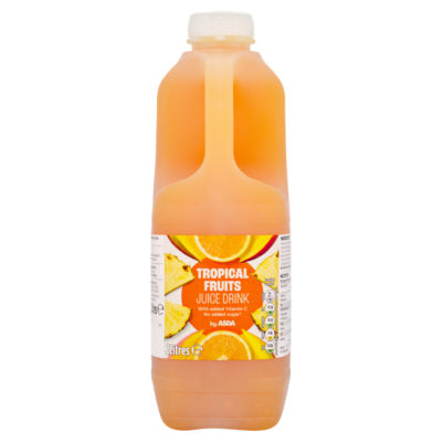 ASDA Tropical Fruits Juice Drink 2 Litres - British product