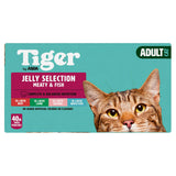Tiger by ASDA wet cat food jelly selection 40 x 100g (British brand)
