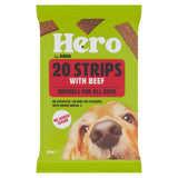 Hero by ASDA beef dog treats strips 200g, UK version
