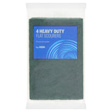 ASDA heavy duty flat scourers 4 pack - British product