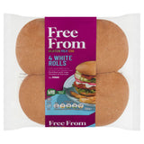 ASDA Free From White Rolls 4 Pack 260g