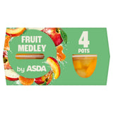 ASDA Fruit Medley Baby Fruit Pots 4 x 113g (452g)