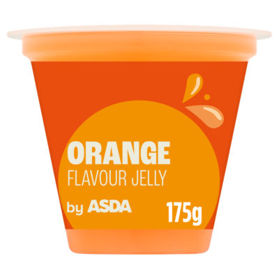 ASDA orange flavour jelly 175g - British product