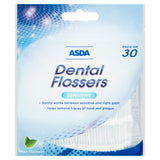 ASDA Dental Flossers Sensitive Mint Flavour 30 Pack