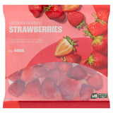 ASDA whole frozen strawberries 350g punnet - British product