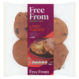 ASDA Free From 4 Fruit Teacakes 300g