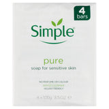 Simple Pure Bars Cereal Bars 4 x 100g