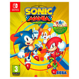 Nintendo Switch Sonic Mania Plus cover art, UK version