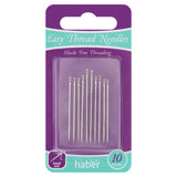 Haber Easy Thread hand sewing needles 10 pieces, UK version