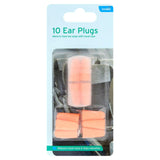 Travels memory foam ear plugs 10 pack (British brand)