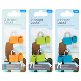 Travels 2 Bright Locks Travel Padlocks