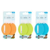Travels Secure Luggage Tags 2-Pack