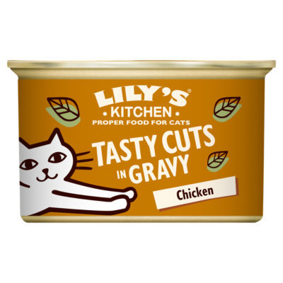 Lily's Kitchen wet cat food chicken in gravy 85g, UK version