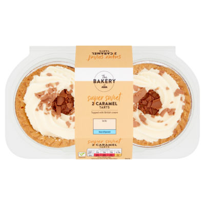 ASDA Caramel Tarts 2 count (British brand)