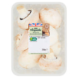ASDA Organic White Mushrooms 250g