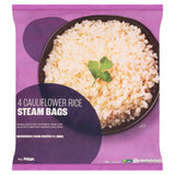 ASDA Cauliflower Rice steam bags 800g pack - British product