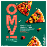 OMG! Roasted Veg & Houmous Pizza 375g, imported from the UK