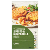 Asda Vegetarian Pesto & Mozzarella Melts Frozen Ready Meal 280g